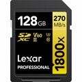 Awesome Audio 128GB Professional 1800X Class 10 UHS-II U3 Gold Series SDXC Memory Card AW3337131